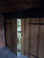 Before and after 1857 summer kitchen converted to laundry, Hanover PA