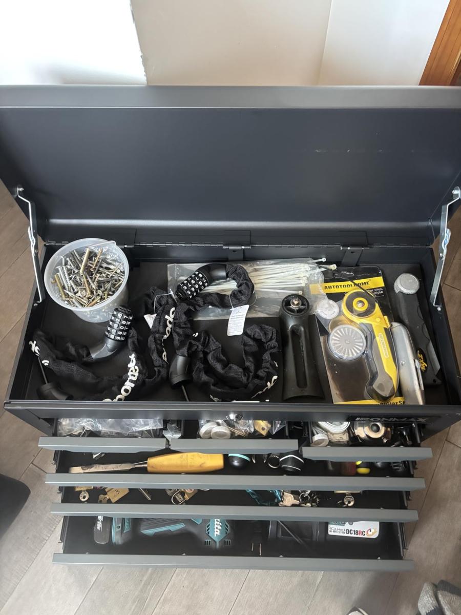 Good quality with lock, large capacity