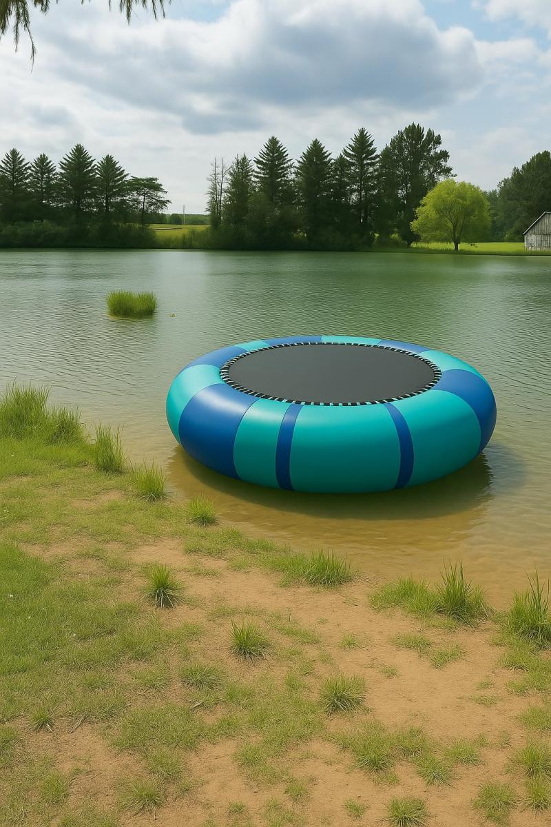 Water Trampoline: Way More Fun Than a Floaty!