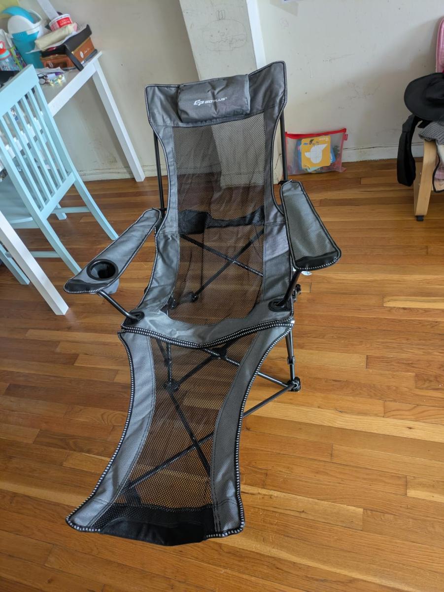 Nice chair for camping and fishing!
