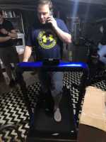 Treadmill at home gym