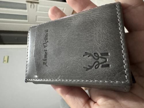 Pescol - Hakiki Deri RFID Korumalı Mekanizmalı Akıllı Kartlık/Cüzdan