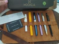 Helsinki - Hakiki Deri Natürel Rulo Kalemlik