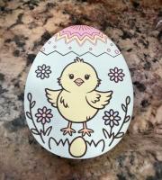 A Tiny Wooden Chicken With a Big “Aww” Factor