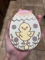 Adorable Wooden Easter Money Holder That Doubles as Decor