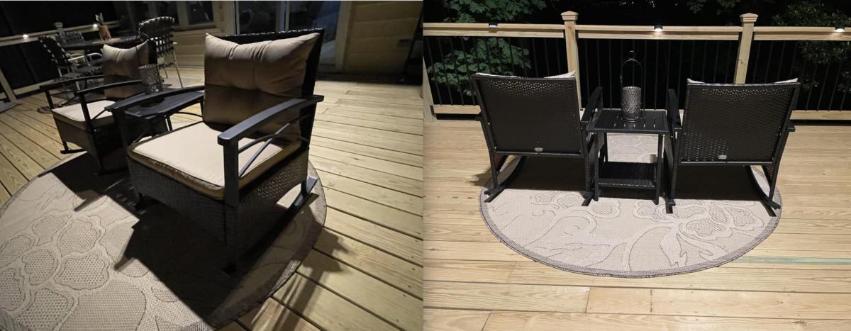 Best outdoor set my wife has purchased in a very long time. Recommended.