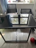 Shiny outdoor table