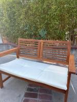 Petite bench for my front porch
