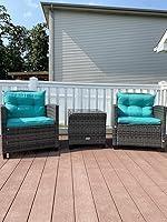 Sturdy patio chairs but a little on the small side.