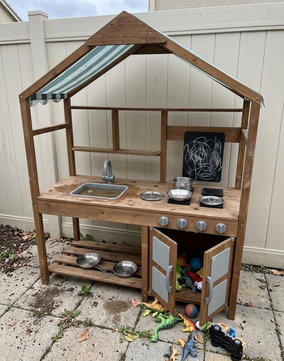 Took 1 hour to build, but decent quality and loved by the kids