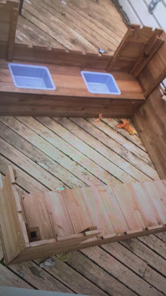 Perfect backyard sandbox