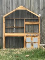 Well built and beautiful in backyard