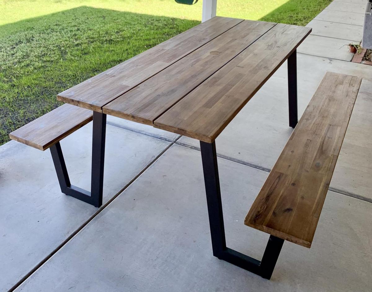 A Solid, Stylish Upgrade for Outdoor Dining