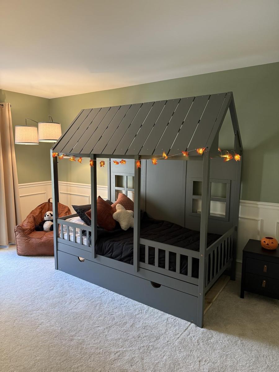 So happy! Bed is Cute, sturdy, and fun.