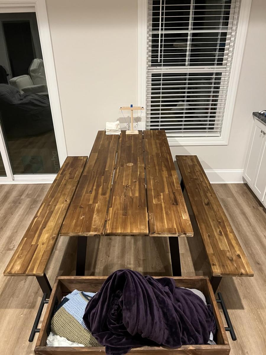 Good looking picnic table