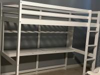 Bed and work double layer