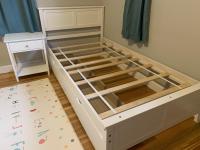 Solid, modern style, extra storage