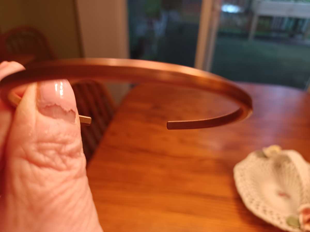 Copper bracelet