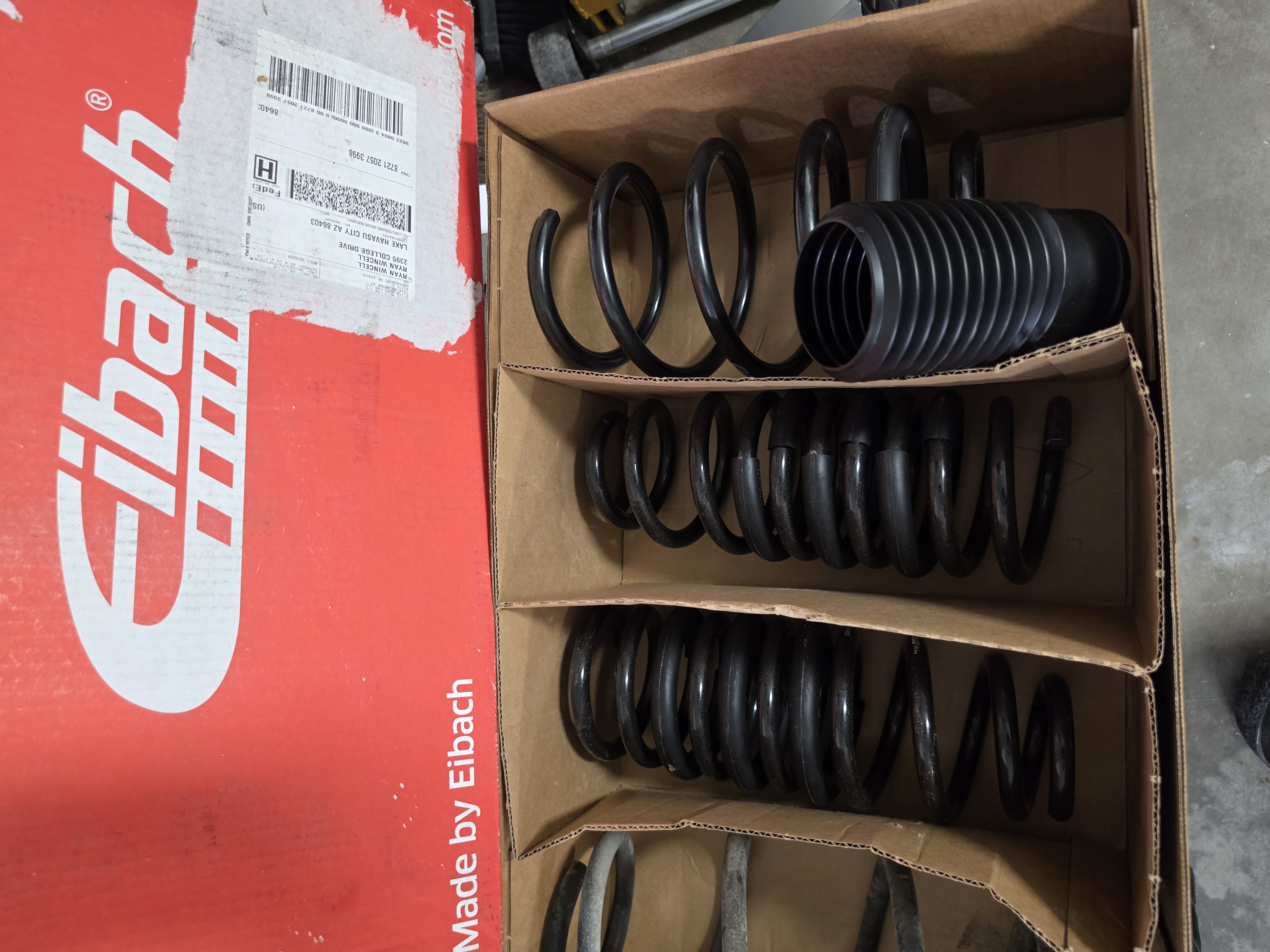Eibach pro kit springs
