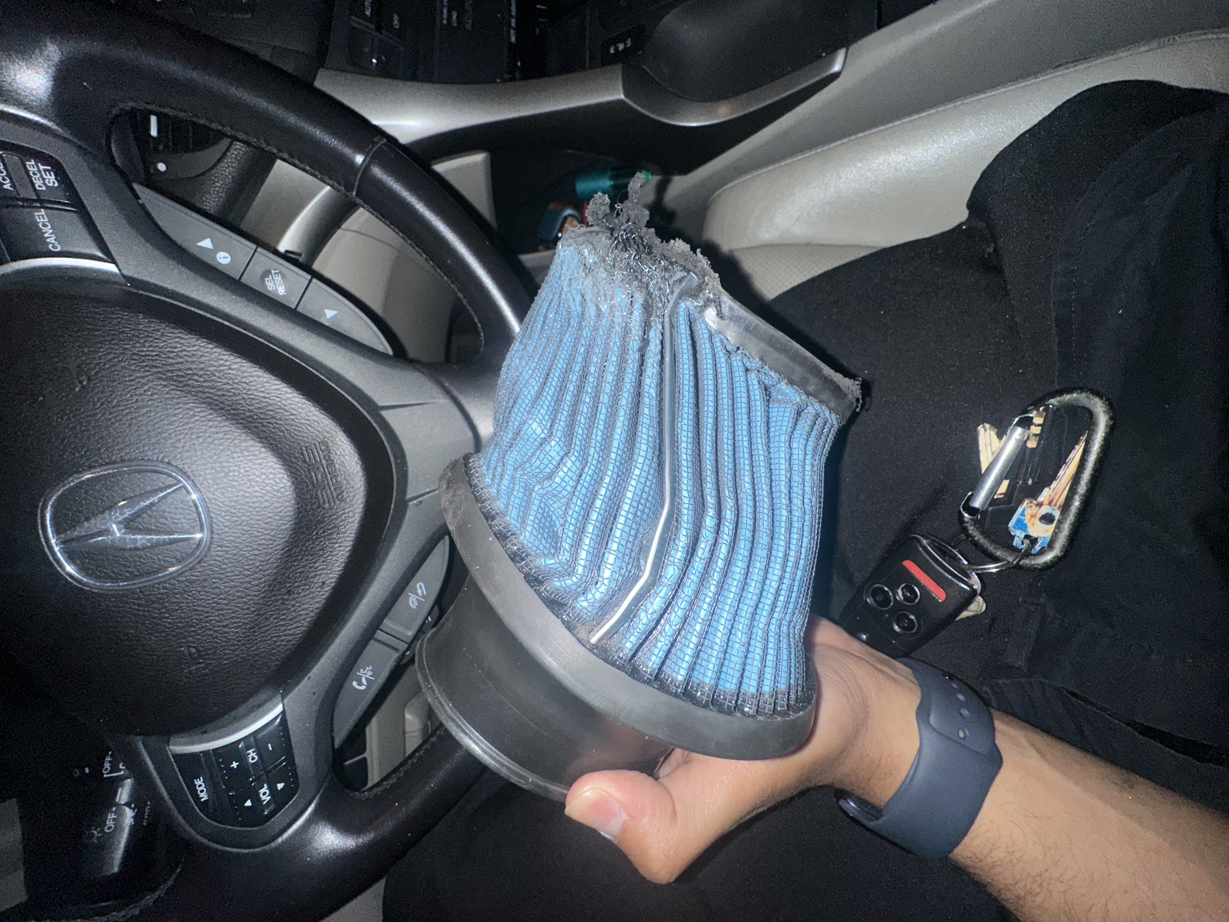 Intake piping issue