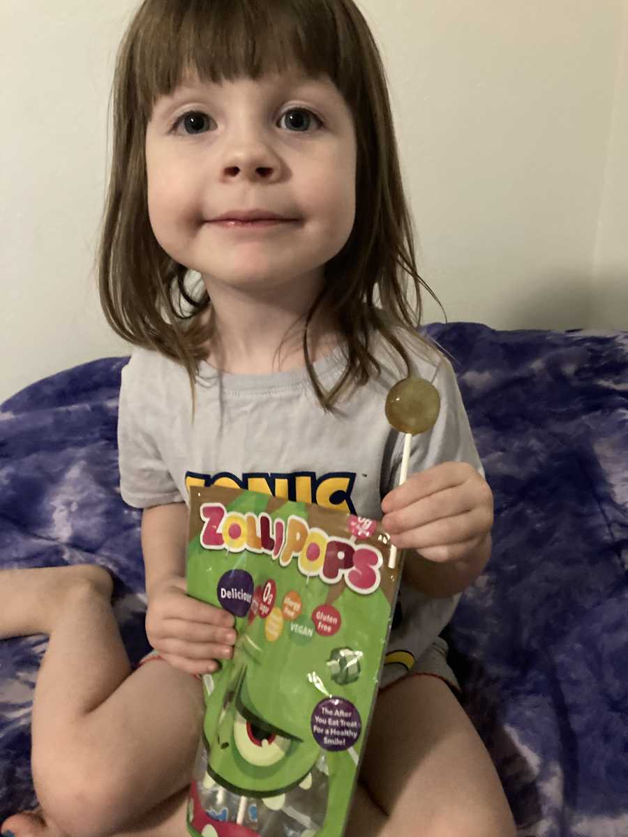 Halloween Zollipops® Sugar Free Lollipops Caramel & Green Apple