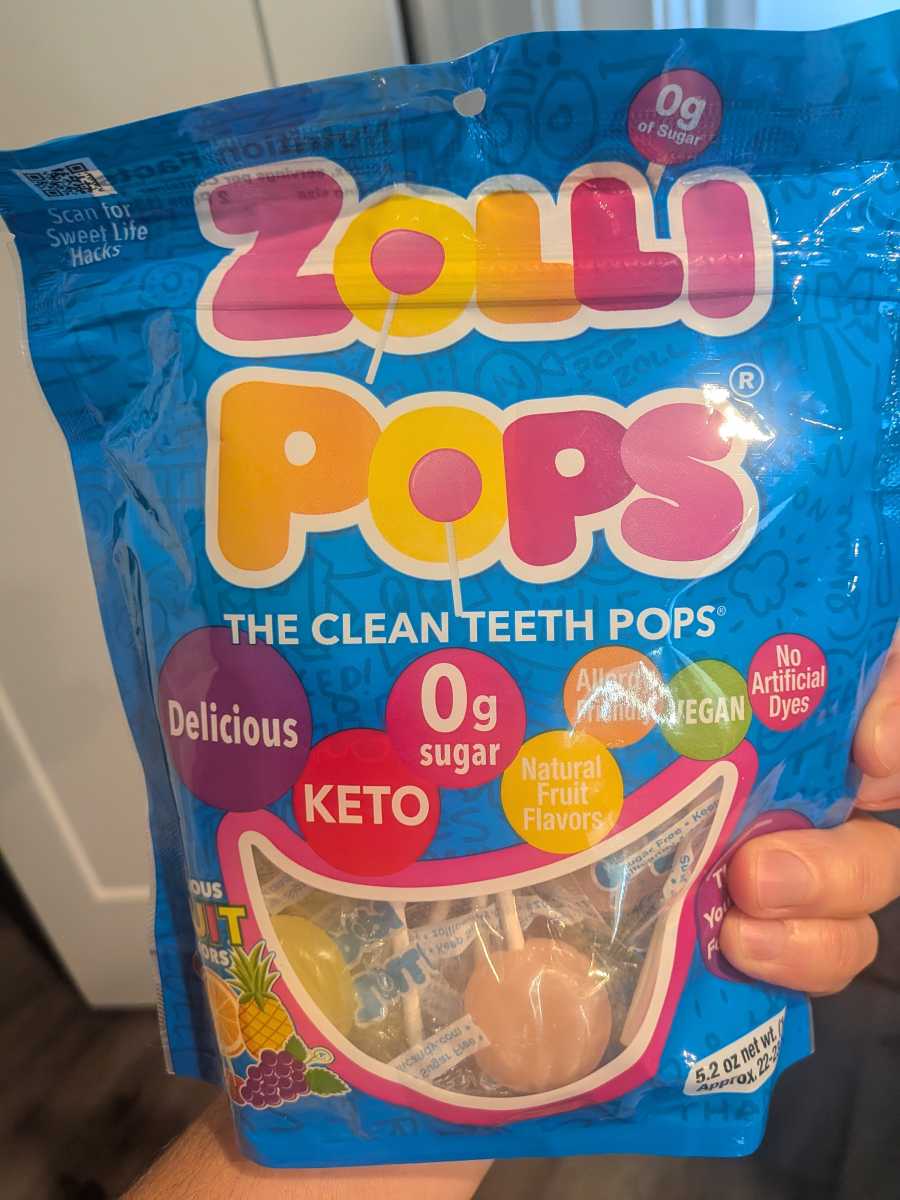 Valentine's Day Zolli® Candy Sugar Free Lollipops 2 Pack Bundle