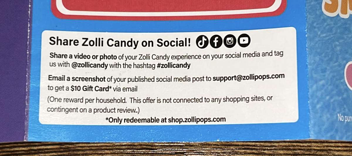 Candy is great, support team not that great!