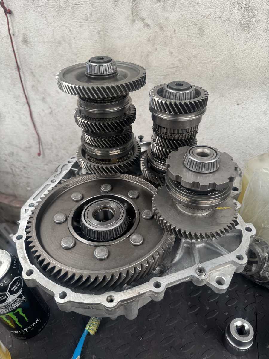 Bearing set 7 speed day and set of tappers for Cluch