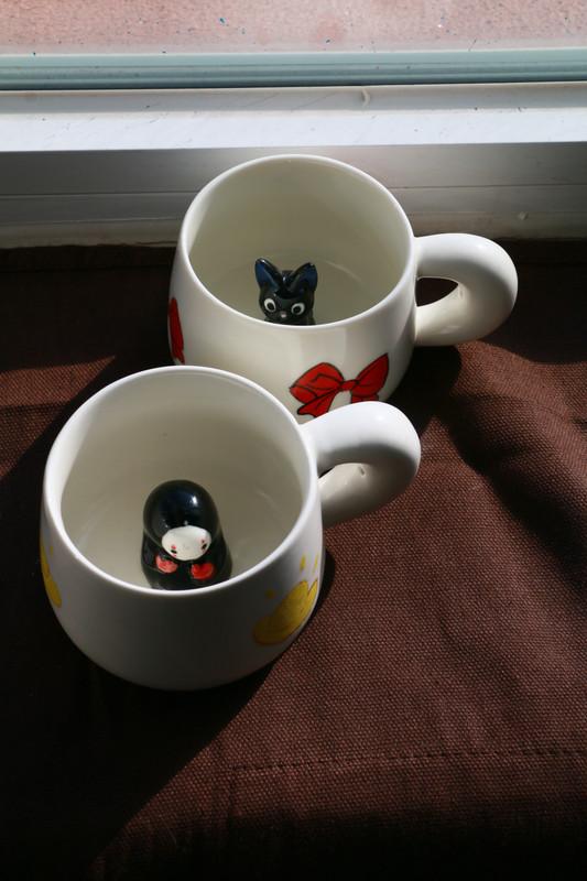 Both mugs are super cute and feel great to hold. Love the little surprise inside 