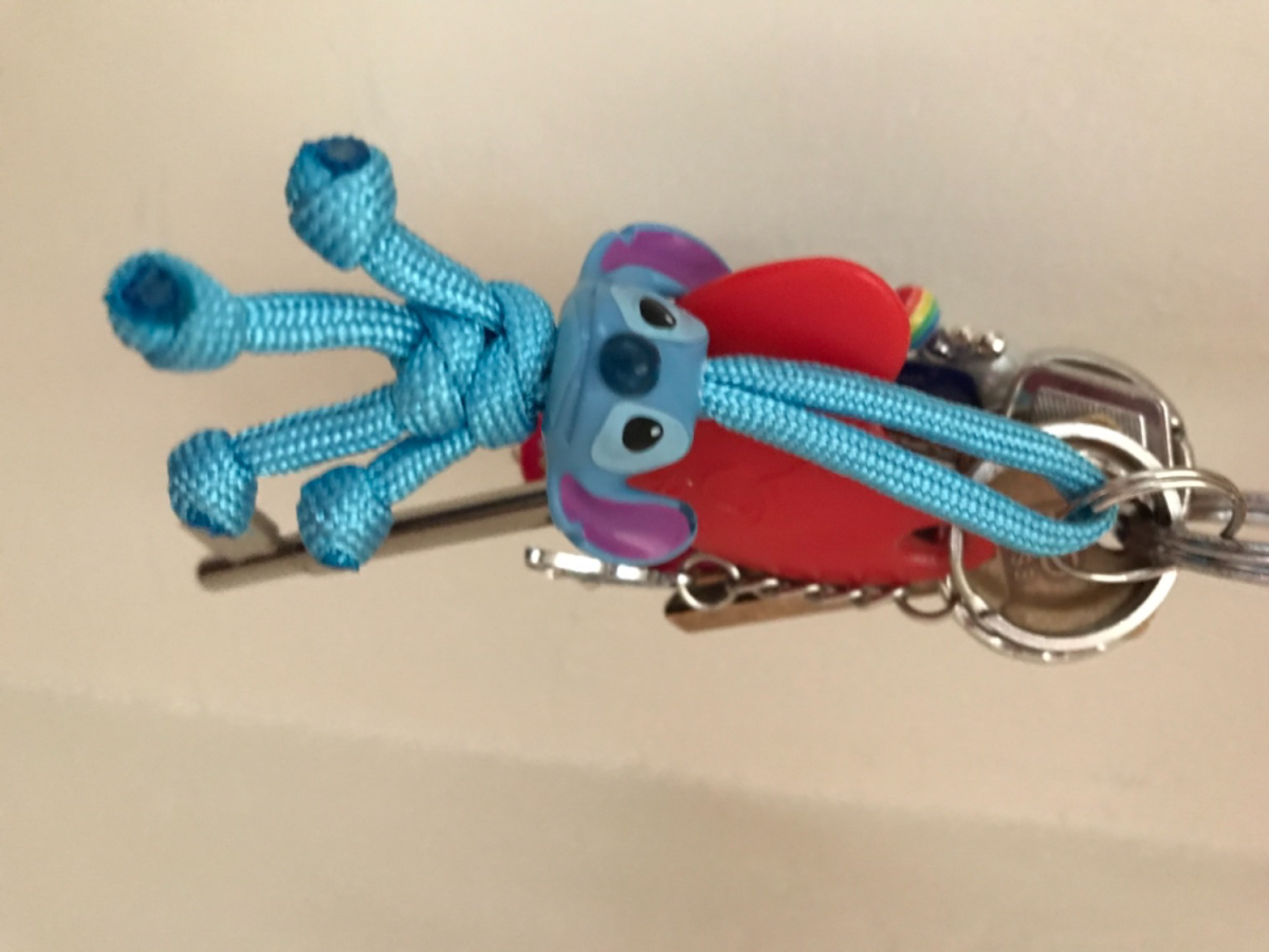 Stitch and biker