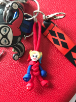 Harlequin keyring