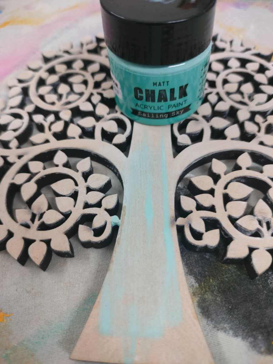 Watery chalk paint