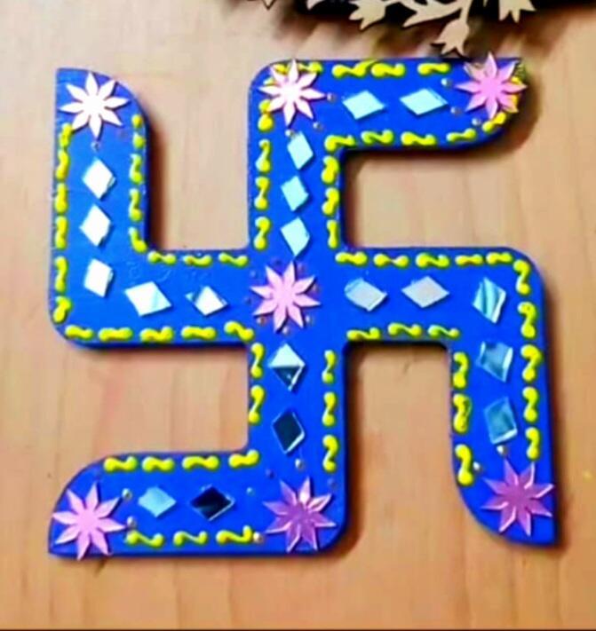 MDF SWASTIK CUT OUT
