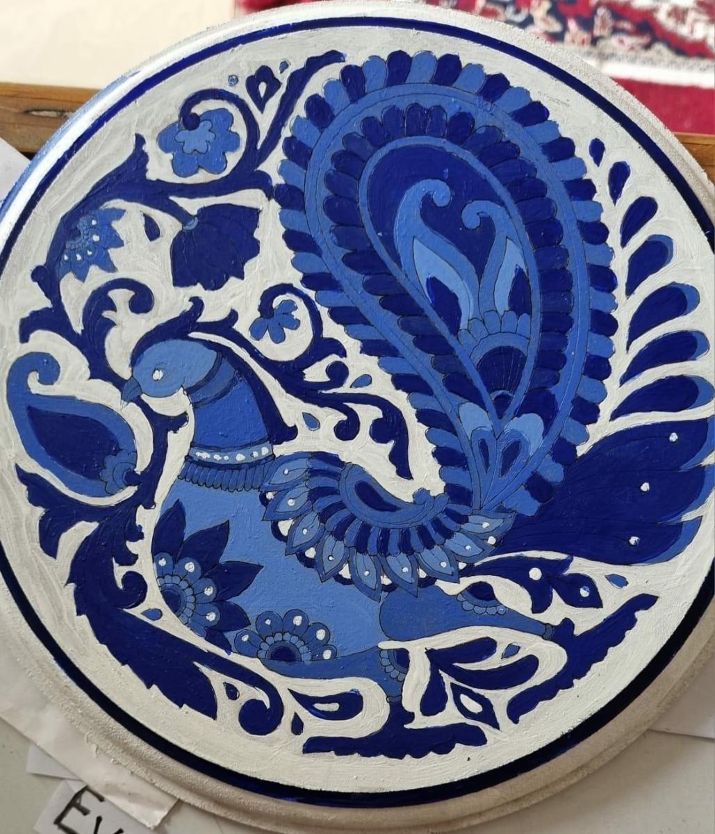 Kalamkari Bird Decor