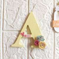 MDF alphabet