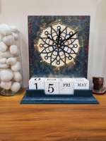 Table Clock with calander