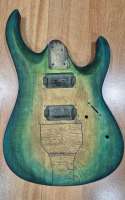 Used for staining a guitar body.