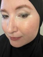 Highly pigmented and stays after wudu!