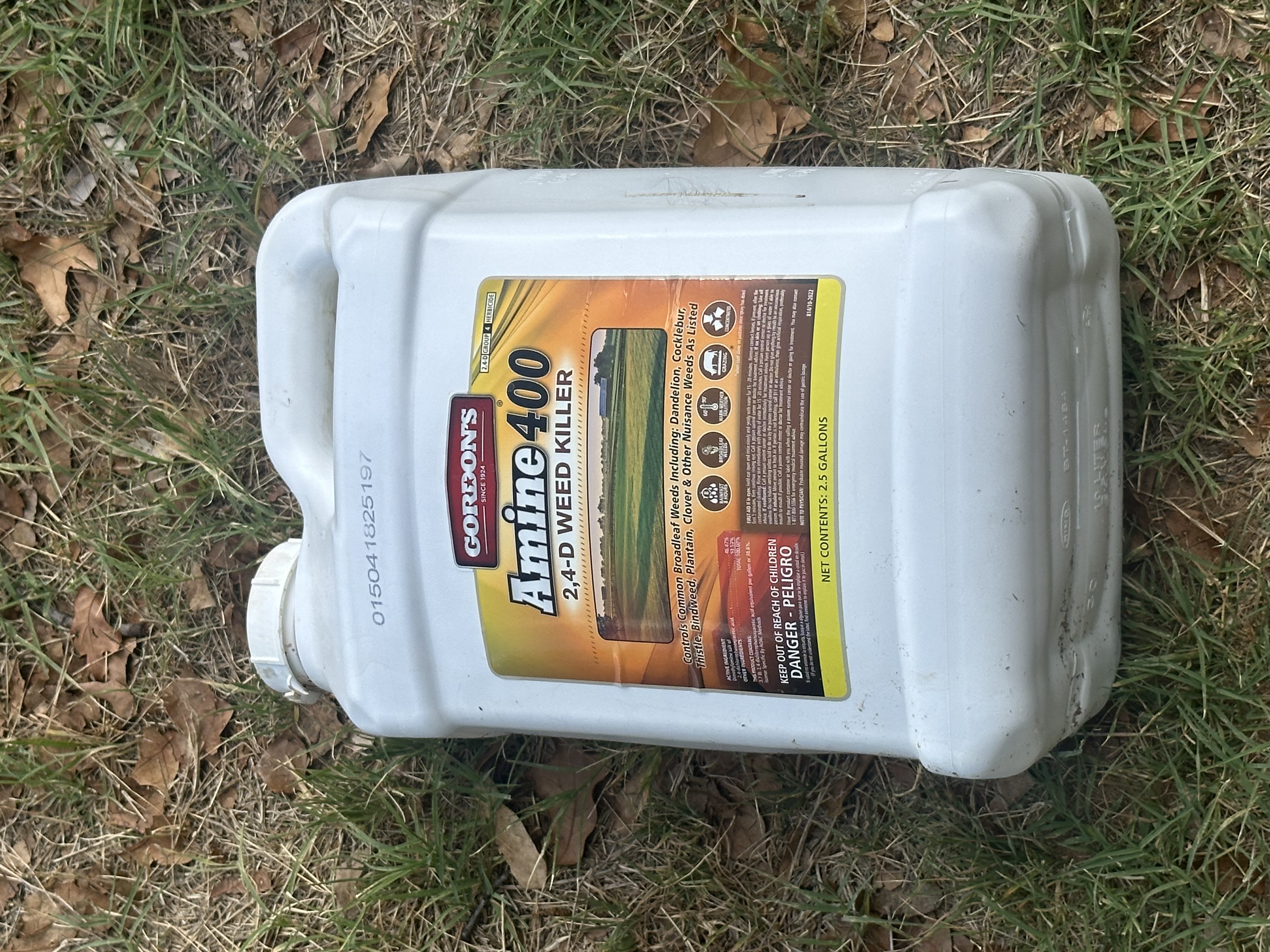 Amine 400 2,4-D Weed Killer Herbicide - 2.5 Gallons Seed World