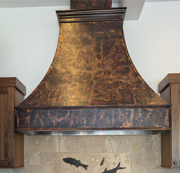 I never thought a kitchen appliance could feel like artwork, but this hood does.